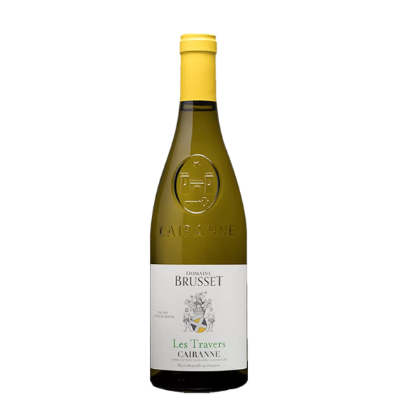 Domaine Brusset, Les Travers Blanc, Cairanne, Weiß, 2023